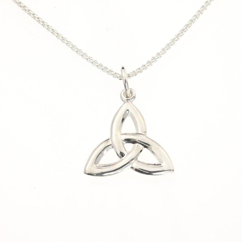 Jewelry - Celtic Necklace, Silver Irish Celtic Necklace