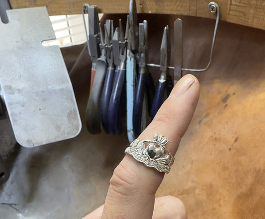 Claddagh ring workshop