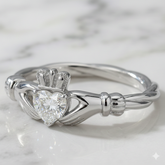 claddagh engagement ring