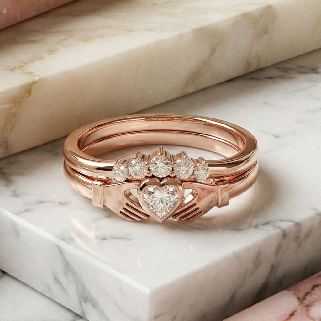 diamond claddagh