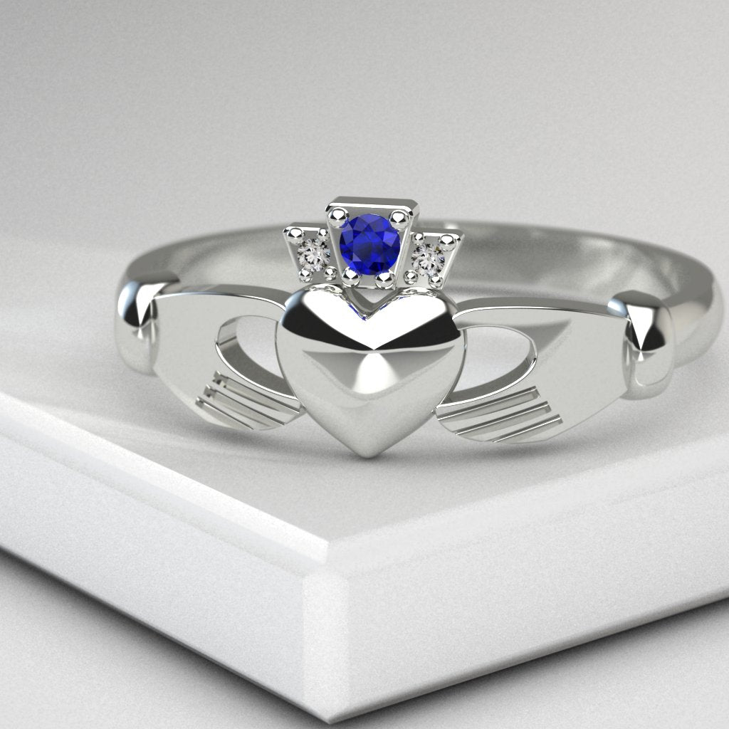 Irish claddagh ring