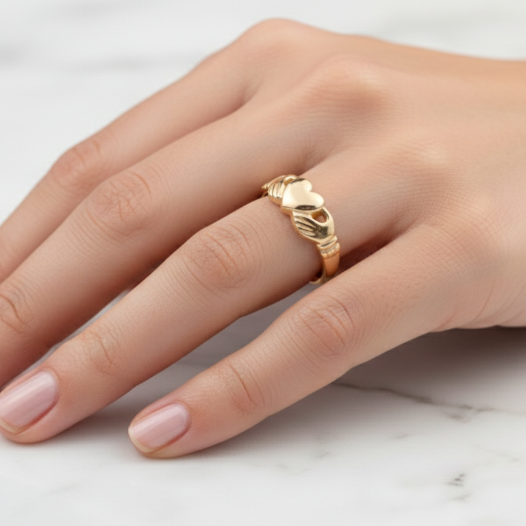 claddagh ring no crown, fenian 