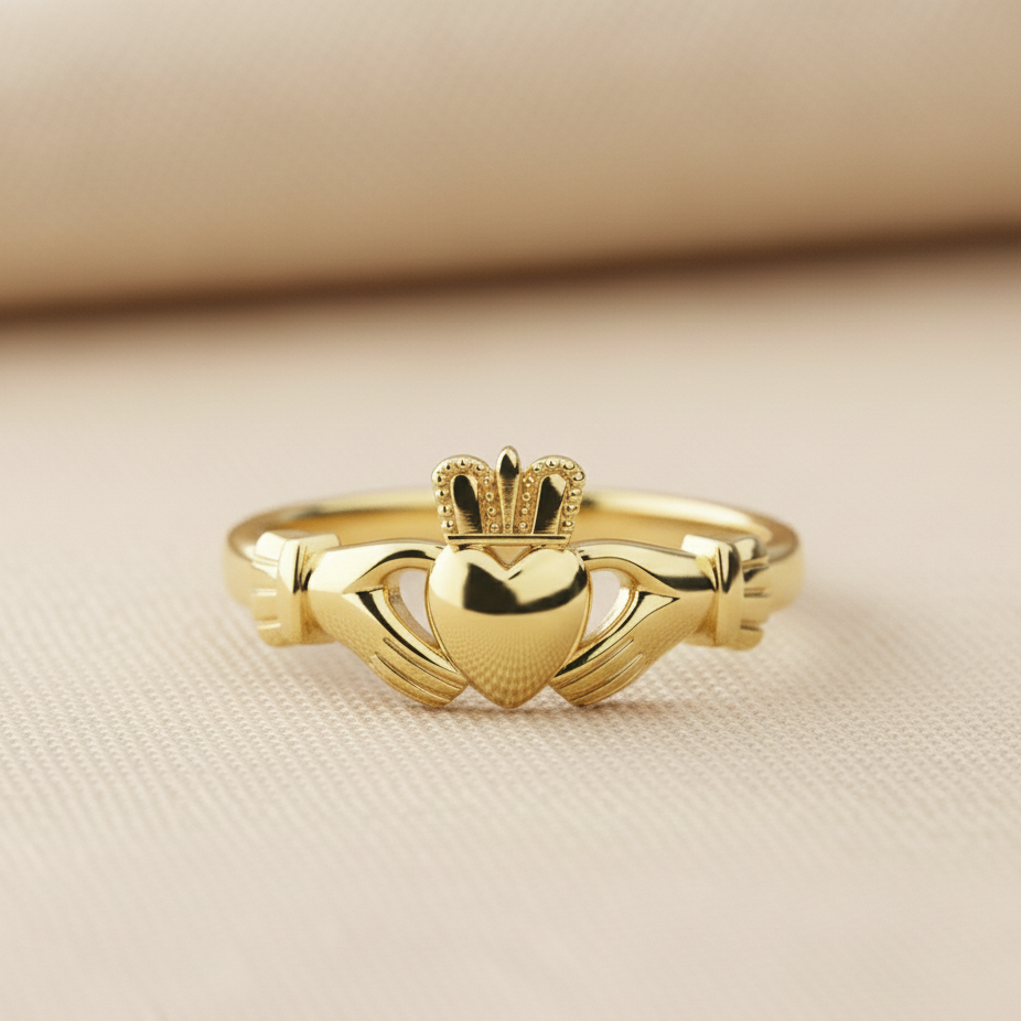 claddagh ring 14K gold