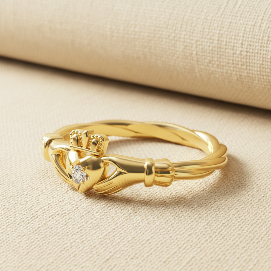 claddagh ring  gold