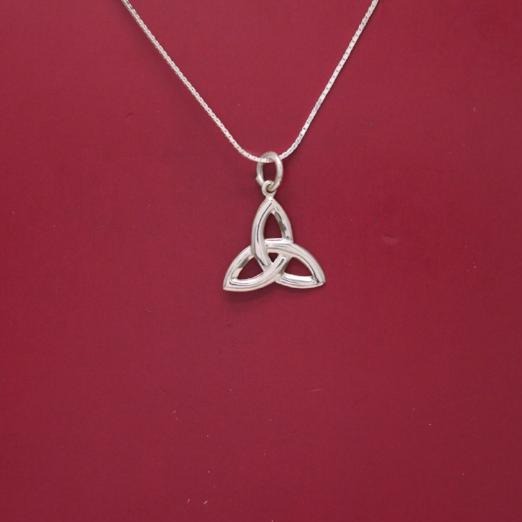 Jewelry  - Celtic Necklace, Silver Irish Celtic Necklace