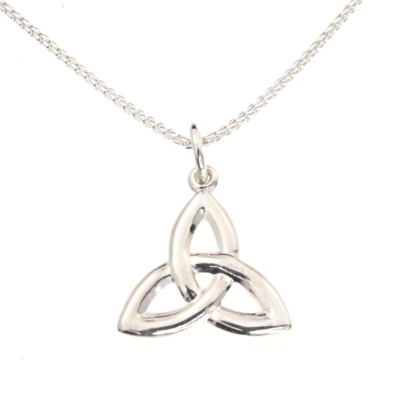 Jewelry  - Celtic Necklace, Silver Irish Celtic Necklace