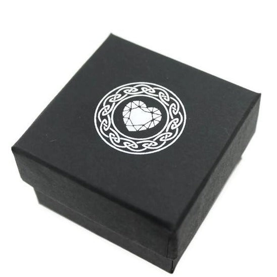 Jewelry - Green Stone Claddagh Ring And Matching Stone Set Band.