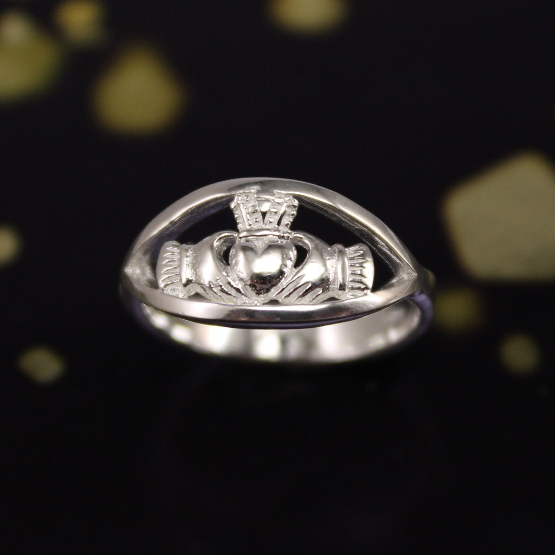 Jewelry - Irish Silver Claddagh Celtic Ring