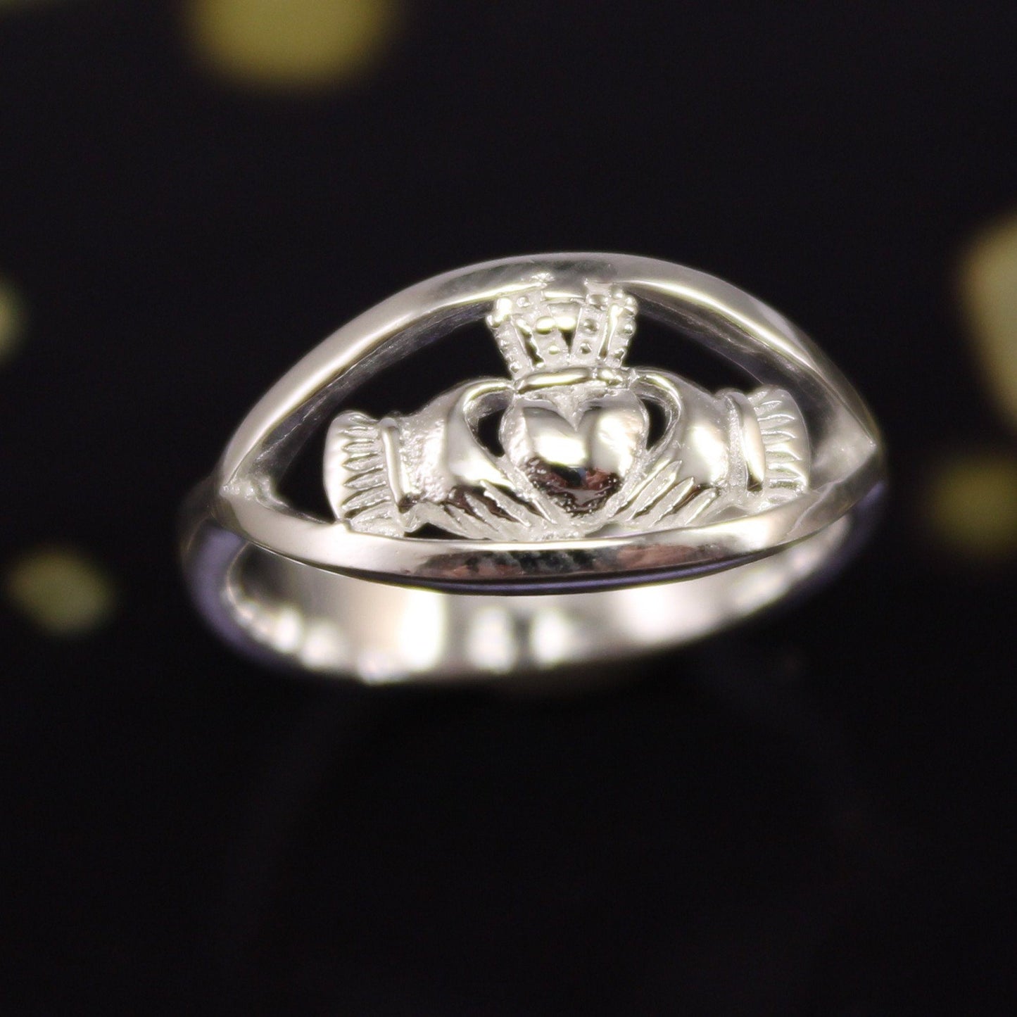 Jewelry - Irish Silver Claddagh Celtic Ring