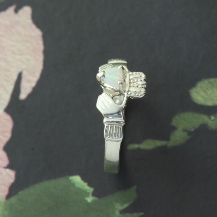 Jewelry - Opal Claddagh Ring