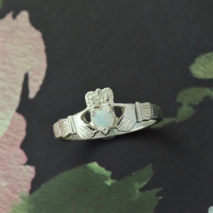 Jewelry - Opal Claddagh Ring