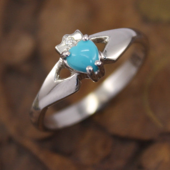turquoise claddagh ring